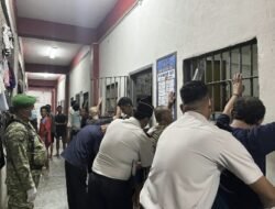 Lapas Sibolga Gelar Razia Gabungan Bersama APH, 31 Kamar Hunian Diperiksa