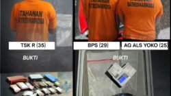 Gercep Satresnarkoba Polres Binjai, 3 Pelaku Narkoba Diciduk Sabu dan Ekstasi Diamankan