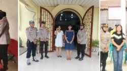 Mewakili Kapolres, Kapolsek Binjai Menyapa Jemaat Gereja dan Kegiatan Sosial