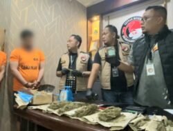 Rumah Kost Gudang Narkoba Digrebek Sat Narkoba Polrestabes Medan, 2 Pelaku Diringkus