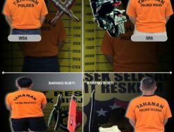 Kapolres Binjai Tegaskan Komitmen Berantas Curat, Empat Pelaku Diamankan