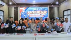 Polres Samosir Ungkap Sejumlah Kasus, dari Narkotika hingga Pembalakan Liar dan Pemerasan