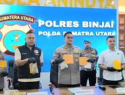 Sat Narkoba Polres Binjai Sita Ratusan Gram Sabu dan Belasan Ekstasi Selama Sebulan