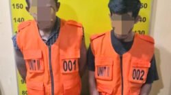 Polresta Deli Serdang Amankan 2 Pengedar Sabu Pantai Labu