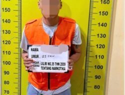 Pria Bawa 12,9 Gram Sabu Diamankan Satnarkoba Polresta Deli Serdang 