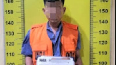 Bawa Sabu 4,48gram, IH Dibekuk Satresnarkoba Polresta Deli Serdang