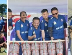 Memperingati Haornas ke- 43, Bupati Toba Buka Turnamen Olahraga dan Mini Soccer