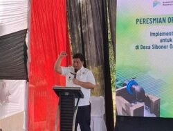 Wujudkan Ketahanan Pangan Berbasis Energi Terbarukan, Bappenas dan Pemerintah Inggris Resmikan Pompa Air Tenaga Surya 69,3 kWp di Samosir