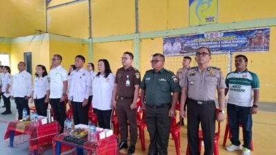 Dibuka Asisten I Tunggul Sinaga Mewakili Bupati Samosir, Turnamen Bola Tangan Piala Bupati Samosir 2026 Resmi Digelar