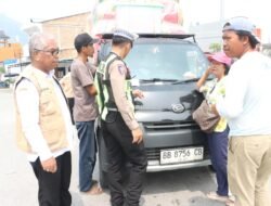 Tingkatkan Kepatuhan Pajak Kendaraan, Pemkab Samosir Gelar Operasi Gabungan di Pangururan
