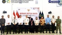 Tinggalkan Paham Radikalisme, Napiter Lapas Perempuan Kelas IIA Medan Ucapkan Ikrar Setia NKRI