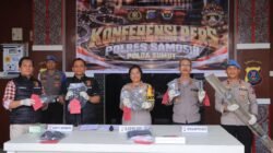 Polres Samosir Ungkap 5 Kasus Pencurian Kerbau, 5 Pelaku dan 1 Penadah Diamankan