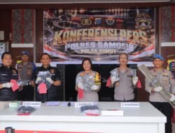 Polres Samosir Ungkap 5 Kasus Pencurian Kerbau, 5 Pelaku dan 1 Penadah Diamankan