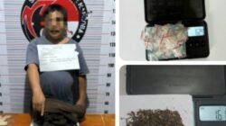 Lawan Petugas Pakai Cangkul Saat Digrebek, Pengedar Sabu Diamankan Satresnarkoba Toba BB 629 Gram