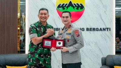 Kapolda Sumut Silaturahmi ke Kodam I/BB, Perkuat Sinergi TNI-Polri