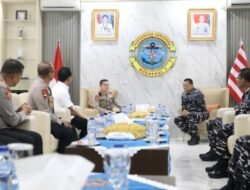 Kapoldasu Sambangi Kodaeral I Belawan, Kolaborasi Jaga Kondusifitas Wilayah