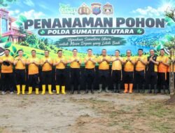 Green Policing, Kapolda Sumut Pimpin Penanaman Pohon di Mapolda