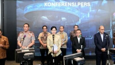 Kapolri, Dasco, Rosan Datangi BEI
