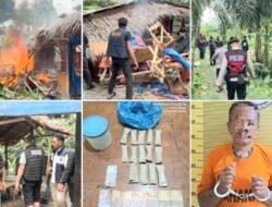Kapolres Binjai Gencarkan OSN, 12 Lokasi Diduga Sarang Narkoba Ditindak
