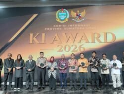 Kapolda Sumut Raih Penghargaan Achievement Person, Polda Sumut Predikat Informatif di KI Award 2026