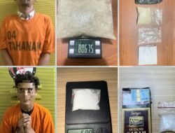 Kapolres Binjai Tegas Berantas Narkoba, 2 Terduga Pengedar Diamankan Sabu 86,67 Gram
