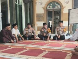 Kapolres Binjai Jumat Keliling dan Sampaikan Himbauan Kamtibmas di Masjid Al-Muhajirin